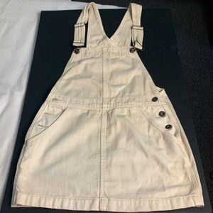 Free People overall mini skirt dress size 25 waist